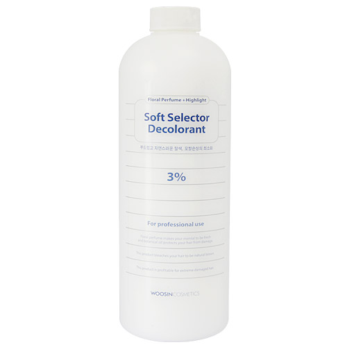 [우신] 소프트 셀렉터 탈색제(산화제) 3% 1000ml